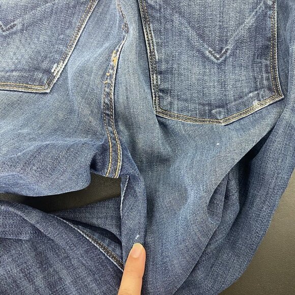 Hudson Womens Skinny Jeans Size 29 Medium Wash Distressed Nico Mid Rise - Picture 10 of 11